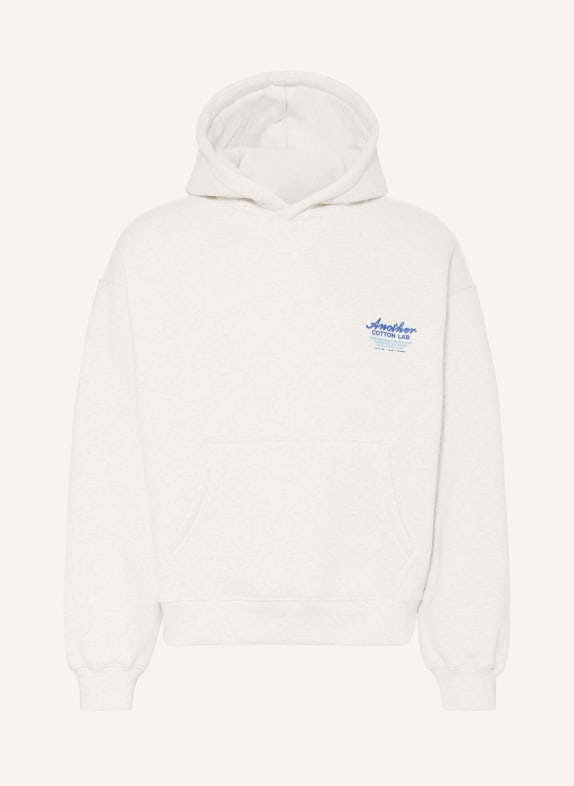 another COTTON LAB Hoodie HELLGRAU / ORANGE / BLAU