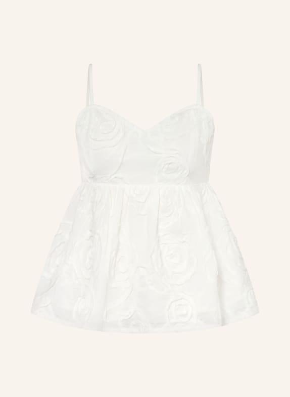 co'couture LEYACC Blouse Top WHITE