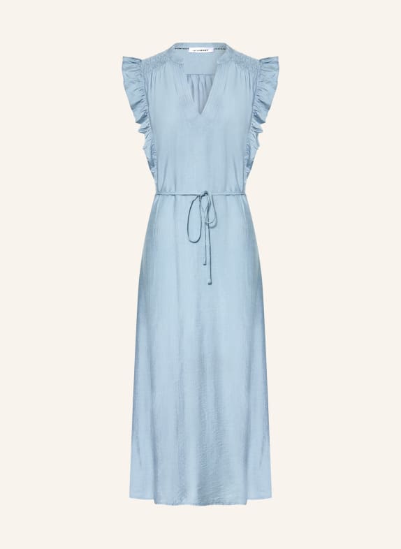 co'couture HERACC dress with ruffles LIGHT BLUE
