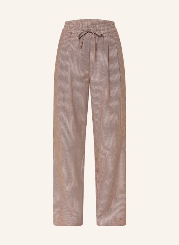 co'couture Marlene pants JIHOCC BROWN / BEIGE
