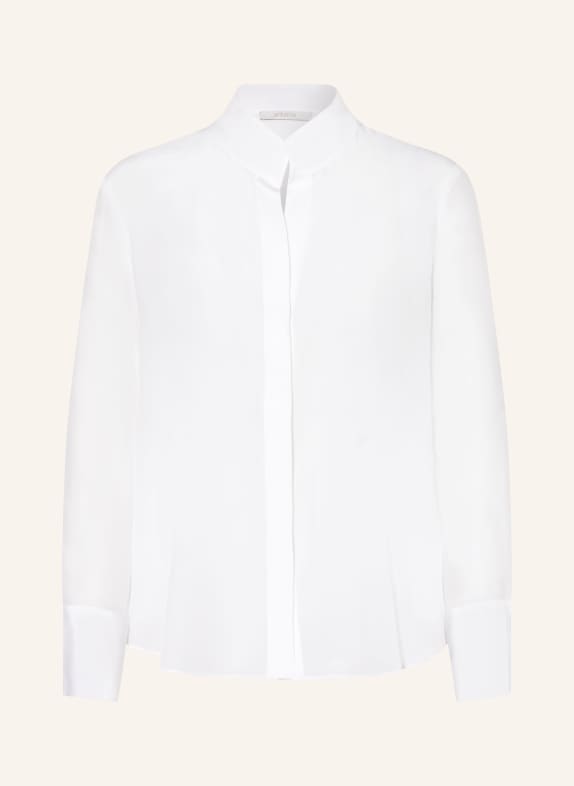 HERZENS Silk blouse WHITE