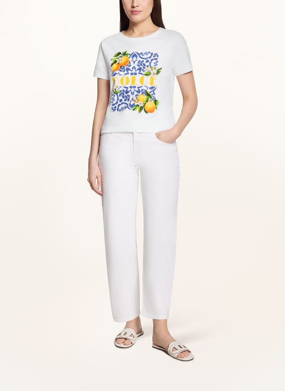 BETTY&CO T-shirt WHITE / ORANGE / BLUE