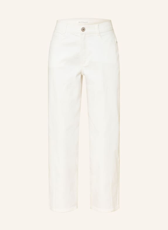 BETTY&CO Krótkie dżinsy 1620 WHITE DENIM