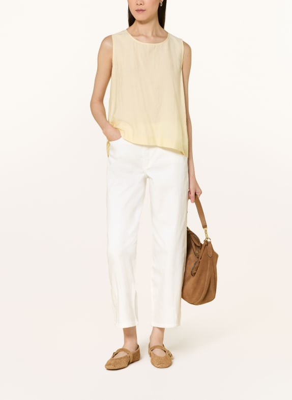 BETTY&CO Cropped jeans 1620 WHITE DENIM