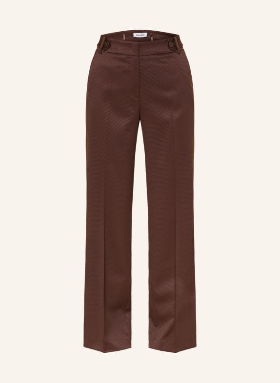 MORE & MORE Pants DARK BROWN