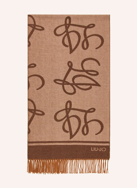 LIU JO Eșarfă CAMEL / MARO