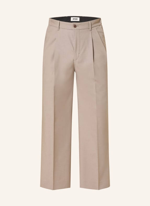DRYKORN Pantalon LEEK Wide Fit TAUPE