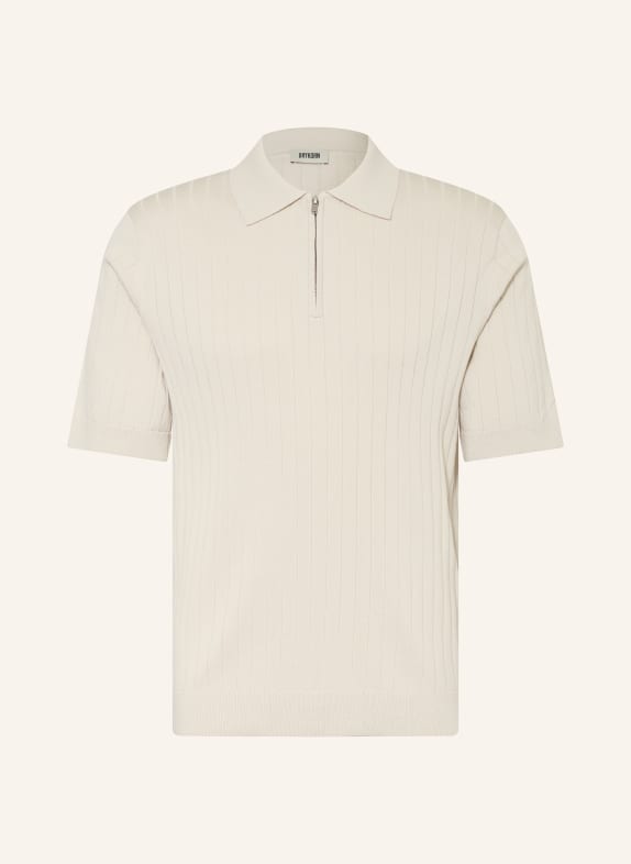 DRYKORN Strick-Poloshirt NIIVAN ECRU