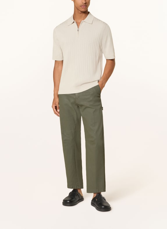 DRYKORN Strick-Poloshirt NIIVAN ECRU