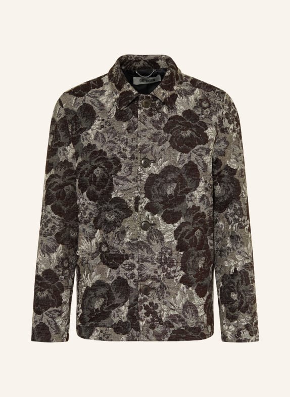 DRYKORN Survêtement MAKONA en jacquard GRIS / GRIS FONCÉ / NOIR