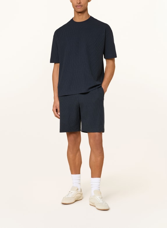 DRYKORN T-shirt MATEGON MØRKEBLÅ