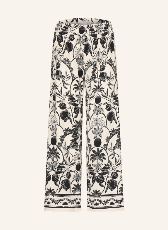 CALIDA Pantalon de pyjama 7/8 FAVOURITES BEACH CRÈME / BLEU FONCÉ