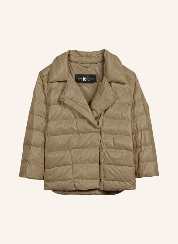 LUISA CERANO Steppjacke mit 3/4-Arm KHAKI