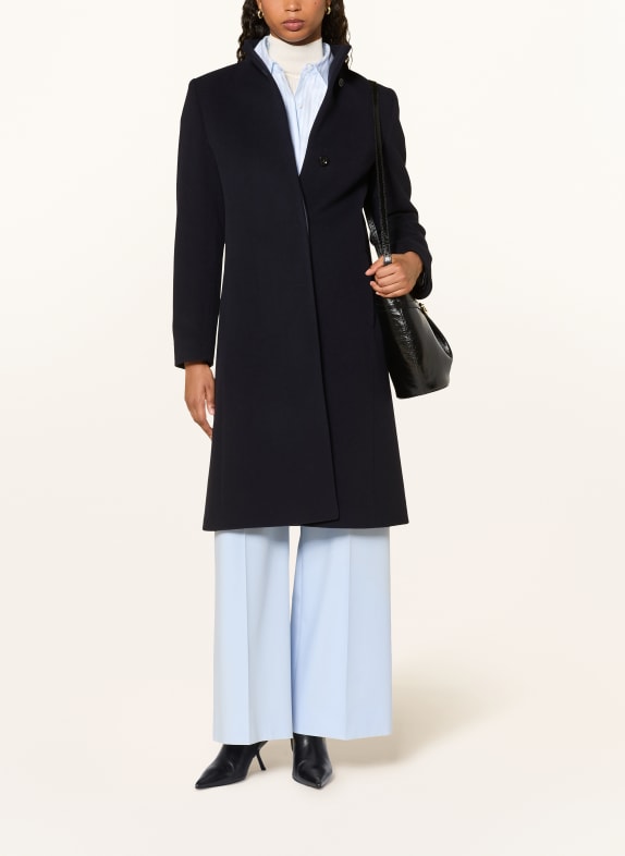 ICONS CINZIA ROCCA Manteau en laine BLEU FONCÉ