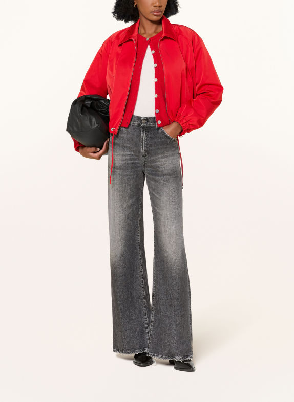 Dondup Wide Leg Jeans AMBER 999  denim black
