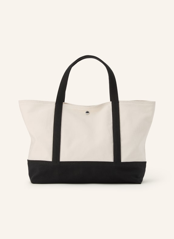 TOTEME Beach bag CREAM / BLACK