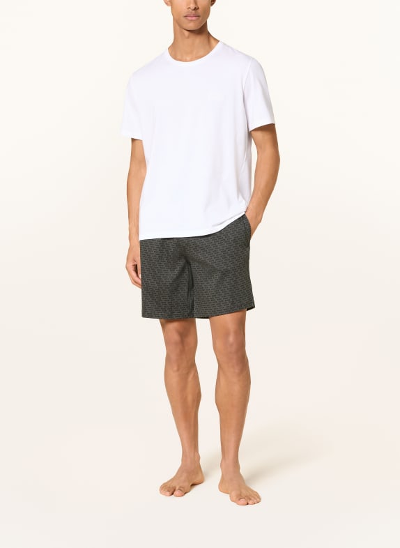 BOSS Sovshorts RELAX GRÅ / SVART
