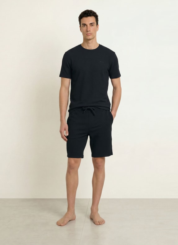 BOSS Sovshorts RIB SVART