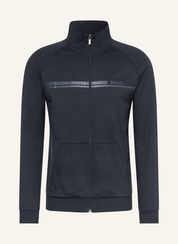 BOSS Veste sweat d'intérieur AUTHENTIC BLEU FONCÉ