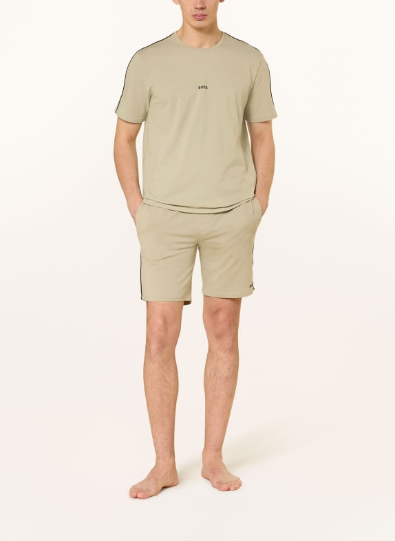 BOSS Sovshorts LJUSGRÖN