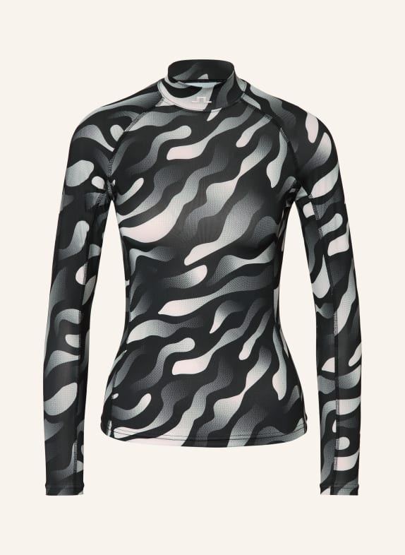 J.LINDEBERG Longsleeve DUNKELGRAU / WEISS / SCHWARZ