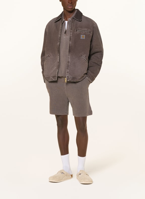 carhartt WIP Kurtka dżinsowa DETROIT 3TW17 TOBACCO / TOBACCO