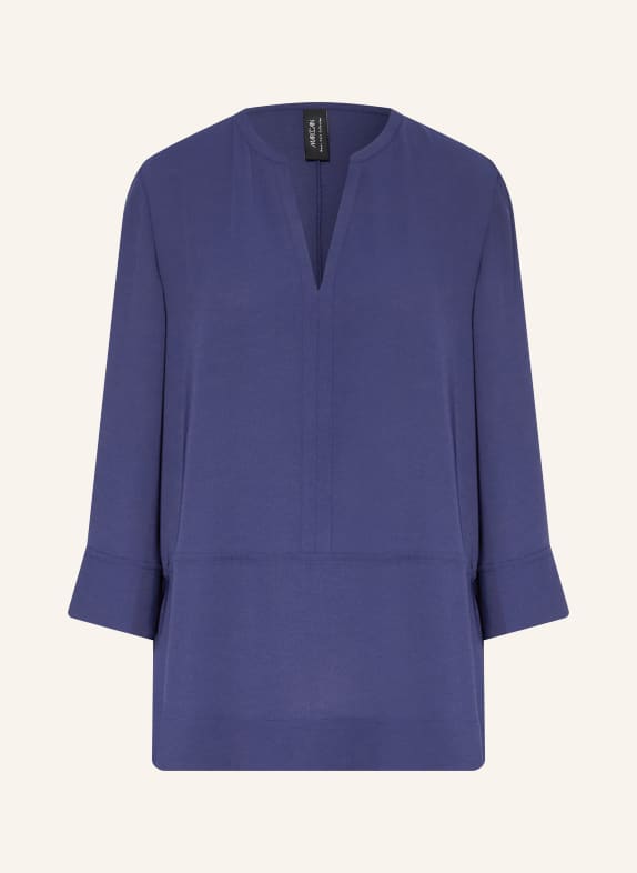 MARC CAIN Oversized-Blusenshirt mit 3/4-Arm 391 midnight sail
