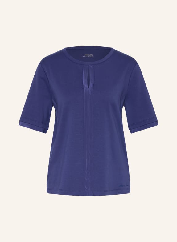 MARC CAIN T-Shirt mit Cut-out 391 midnight sail