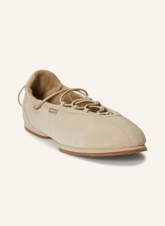 POLO RALPH LAUREN Ballerinas BEIGE
