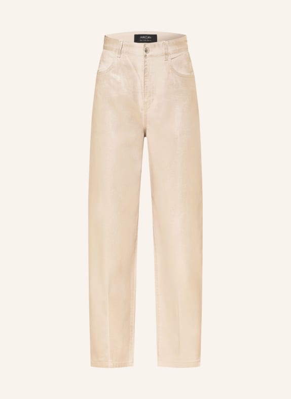 MARC CAIN Barrel Jeans RUMA 414 champagne gold