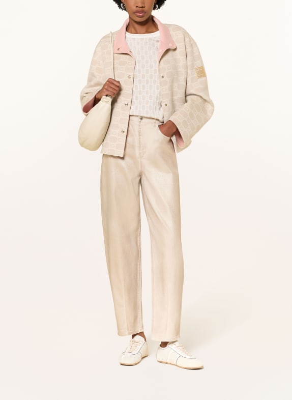 MARC CAIN Barrel-jeans RUMA 414 champagne gold