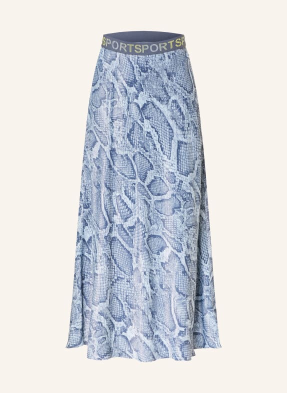 MARC CAIN Satin skirt 318 niagara mist