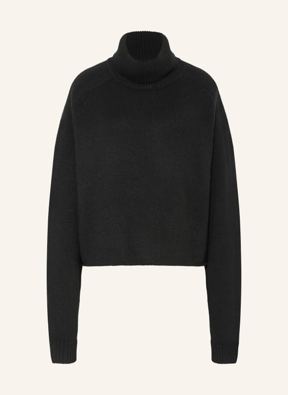 LISA YANG Rollkragenpullover CATHIE aus Cashmere SCHWARZ