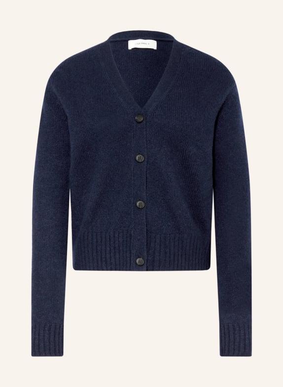 LISA YANG MARIONETTE cardigan with cashmere DARK BLUE