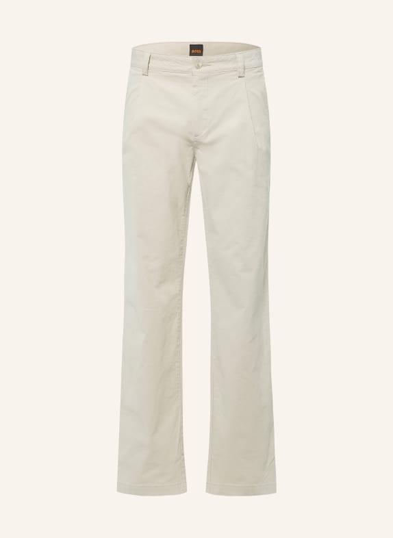 BOSS Corduroy Chinos, Tapered Fit BEIGE