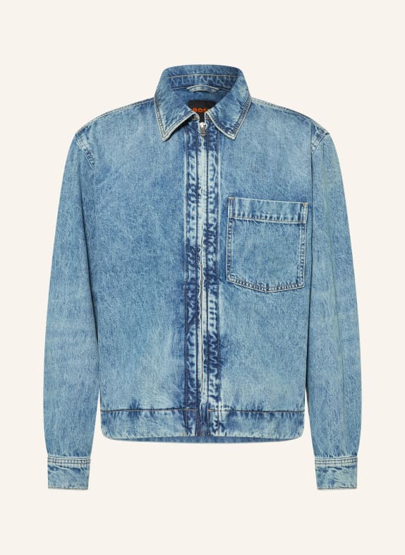 BOSS Jeansjacke LUNEY BO 440 TURQUOISE/AQUA