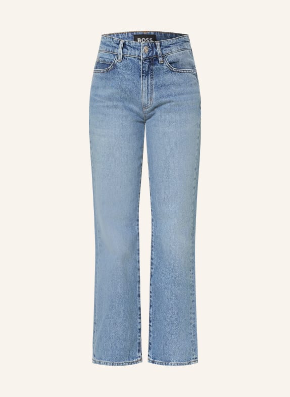 BOSS Bootcut-jeans PARKWAY-STR 424 MEDIUM BLUE