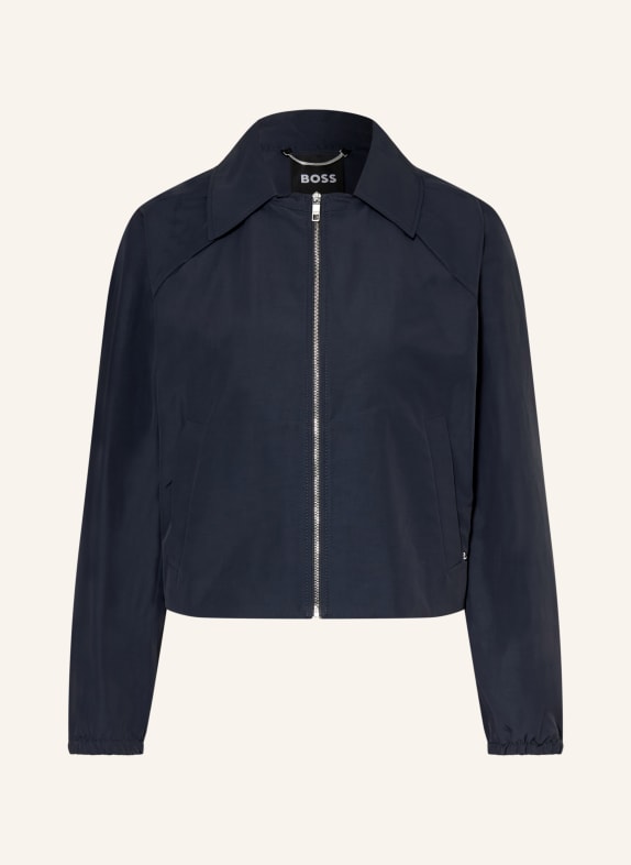 BOSS Trench-Jacke CABASY DUNKELBLAU