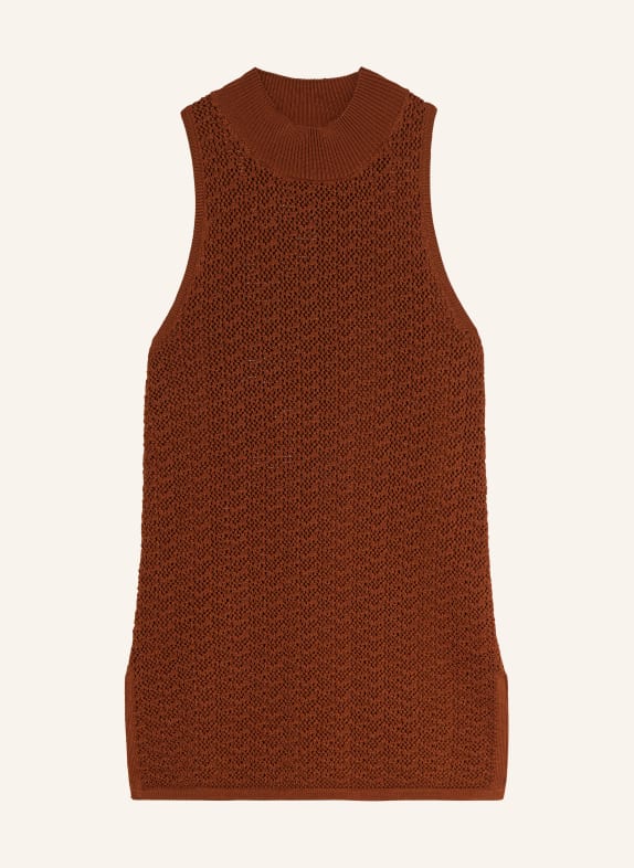 BOSS Haut en maille FAURI MARRON