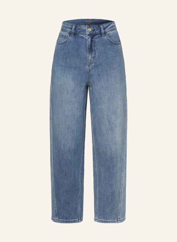 ELENA MIRO Mom Jeans CAROL 0D4 MEDIUM BLUE