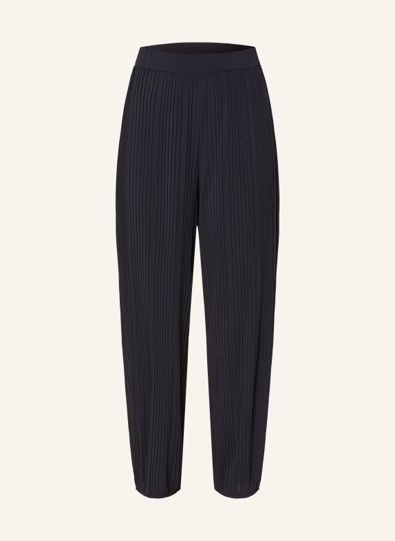 MM by Max Mara Jersey-Culotte BIKINI mit Plissees DUNKELBLAU