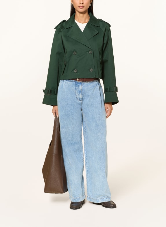 darling harbour Trench coat BOTTLE GREEN