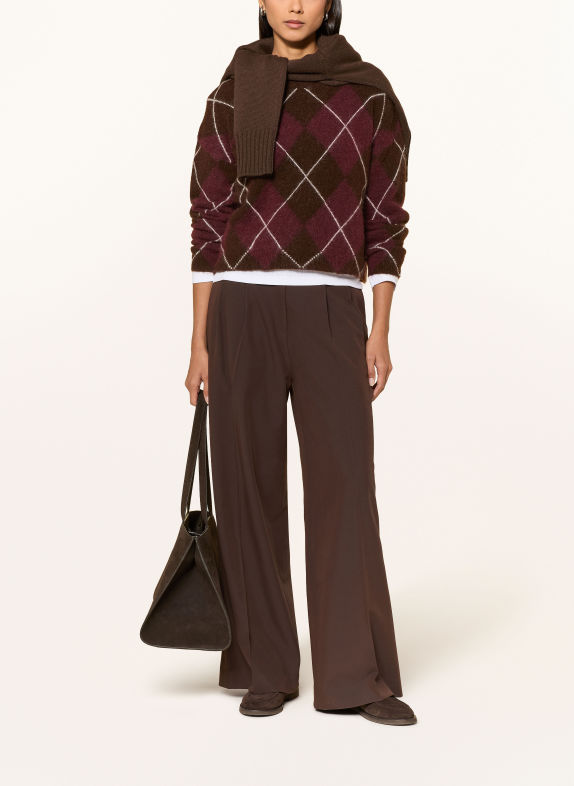 darling harbour Marlene-broek DARK BROWN