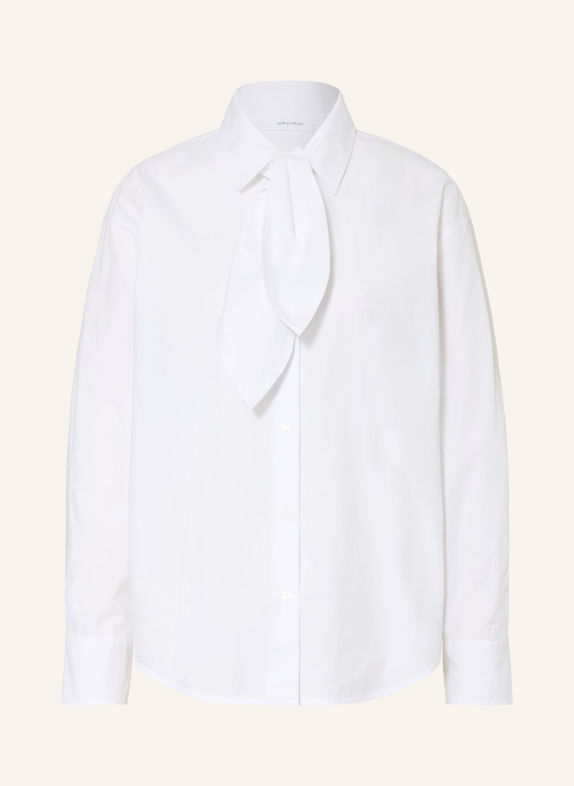 darling harbour Hemdbluse mit abnehmbarer Schluppe WHITE