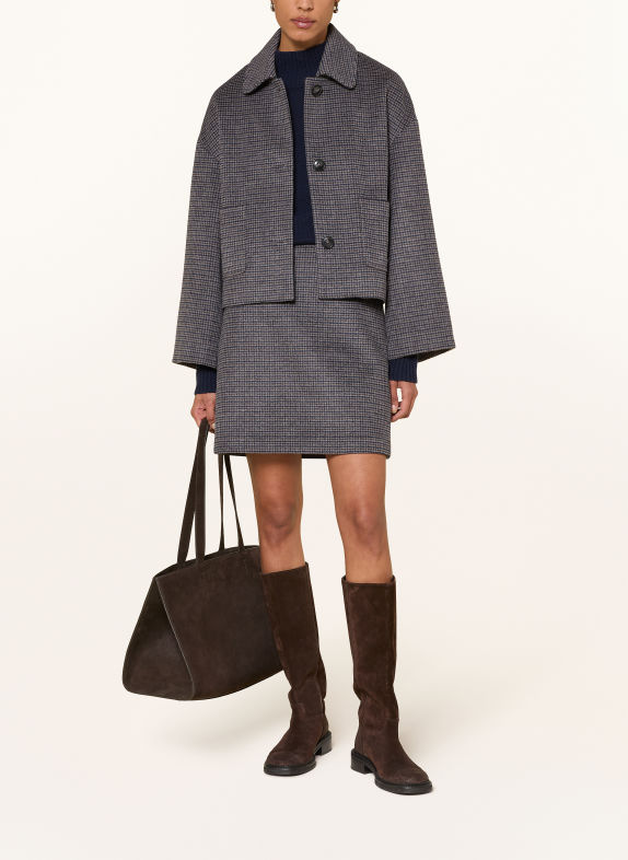darling harbour Fustă brown / navy