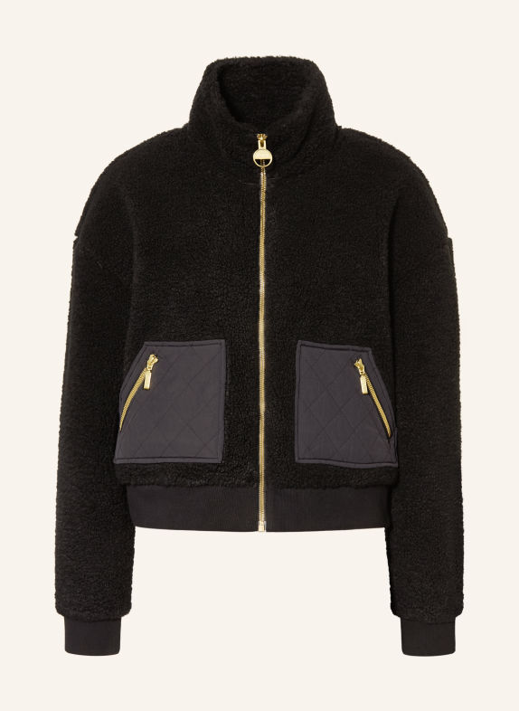 BARBOUR INTERNATIONAL Teddyfell-Jacke GEA SCHWARZ