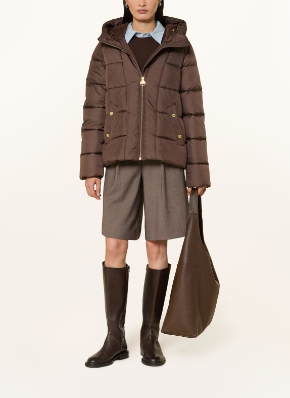 BARBOUR INTERNATIONAL Steppjacke BRANTLEY BRAUN