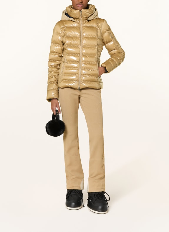 SPORTALM Daunen-Skijacke CAMEL