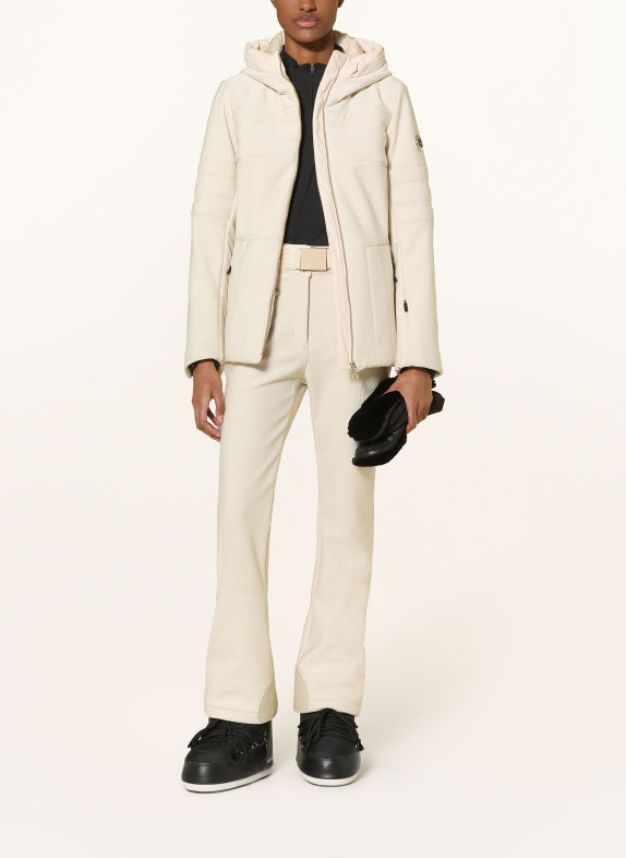 SPORTALM Softshell-skibroek CRÈME