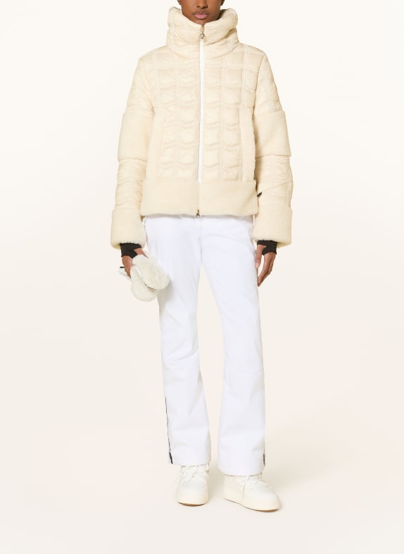 SPORTALM Ski-jas met kunstbont BEIGE